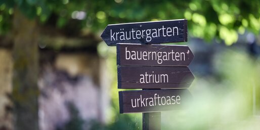 Wegschild Nachhaltigkeit | © Eggental