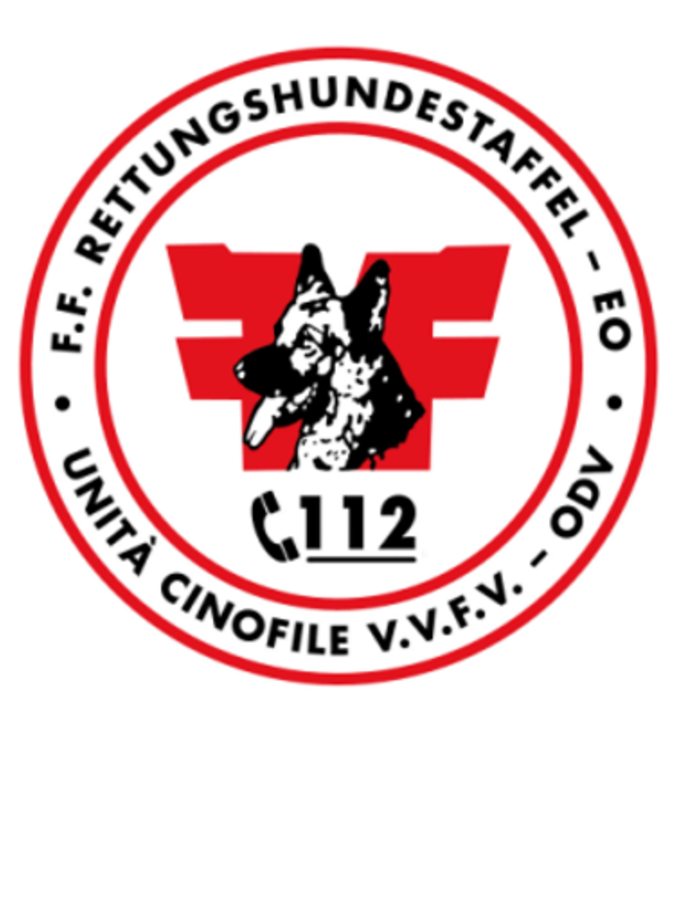 Red logo with shepherd dog | © F.F. Rettungshundestaffel