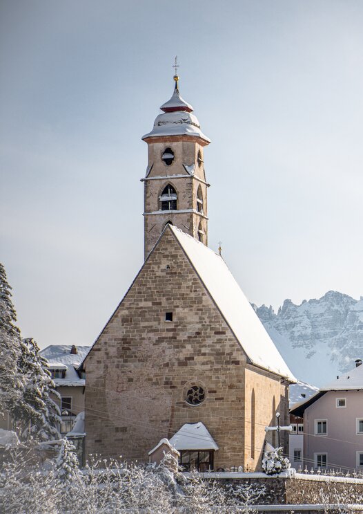 Winterstimmung Dorf Deutschnofen  | © Alexandra Näckler