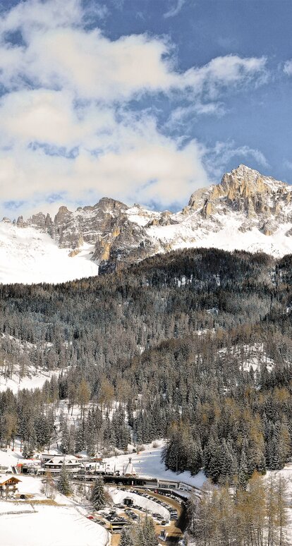 Obereggen e Latemar inverno | © Giacomo Cantisani