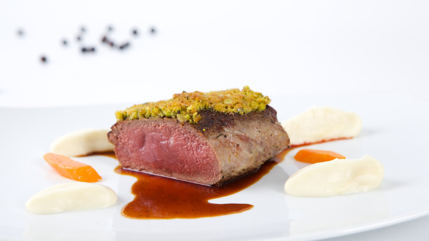 Rindersteak mit Selleriepüree | © Günther Pichler