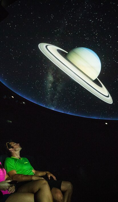 Besucher, Show, Planetarium Südtirol | © Eggental Tourismus/South Tyrol