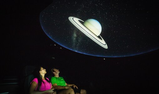 Besucher, Show, Planetarium Südtirol | © Eggental Tourismus/South Tyrol