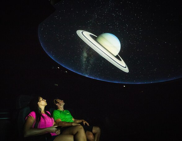 Visitors, Show, Planetarium South Tyrol | © Eggental Tourismus/South Tyrol