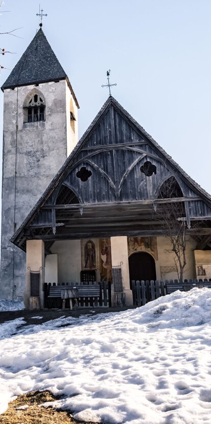 St. Helena Kapelle Winter und Schnee | © CMP/StorytellerLabs
