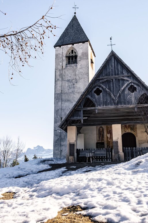 St Helena Chapel Winter and Snow | © CMP/StorytellerLabs