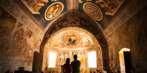 Affreschi Chiesa di Sant'Elena Nova Ponente | © StorytellerLabs