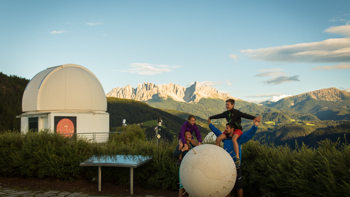 Familien Planetenweg Sternwarte Latemar | © Alfred Tschager