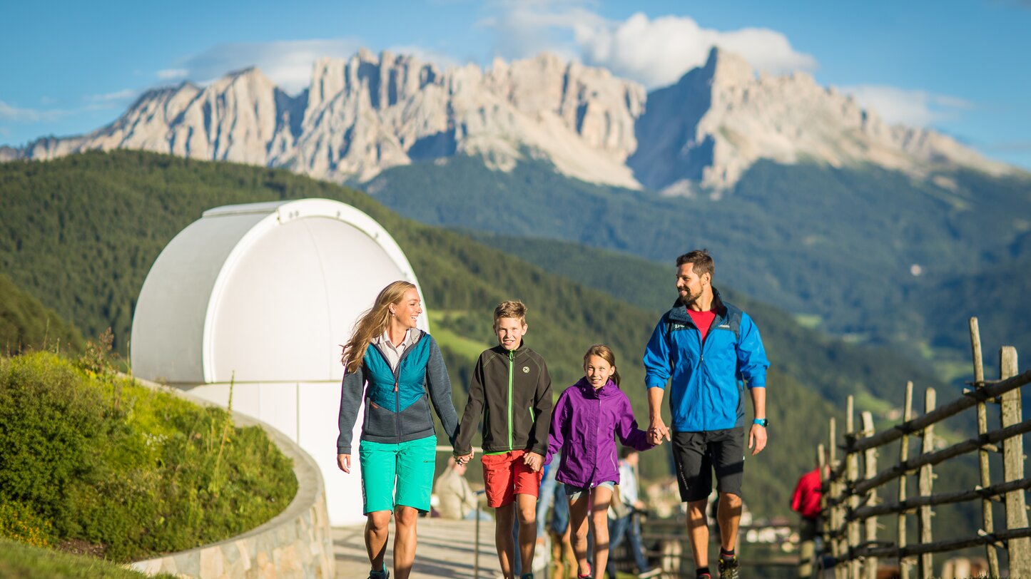 Familie, Wanderung, Sternwarte, Latemar | © TV Steinegg/Alfred Tschager