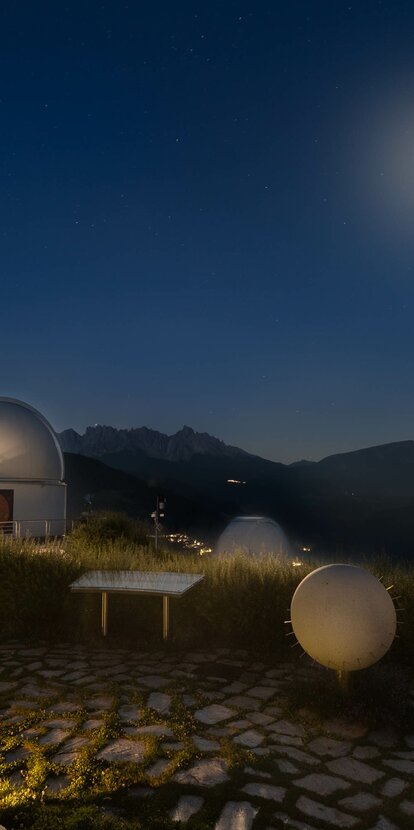 Full Moon, Observatory, Latemar | © TV Steinegg/Alfred Tschager