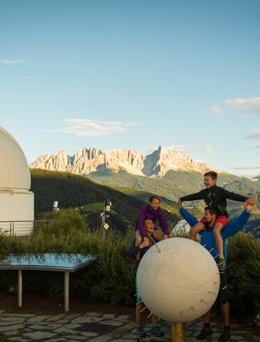 Famiglia sentiero dei pianeti osservatorio Latemar | © Alfred Tschager