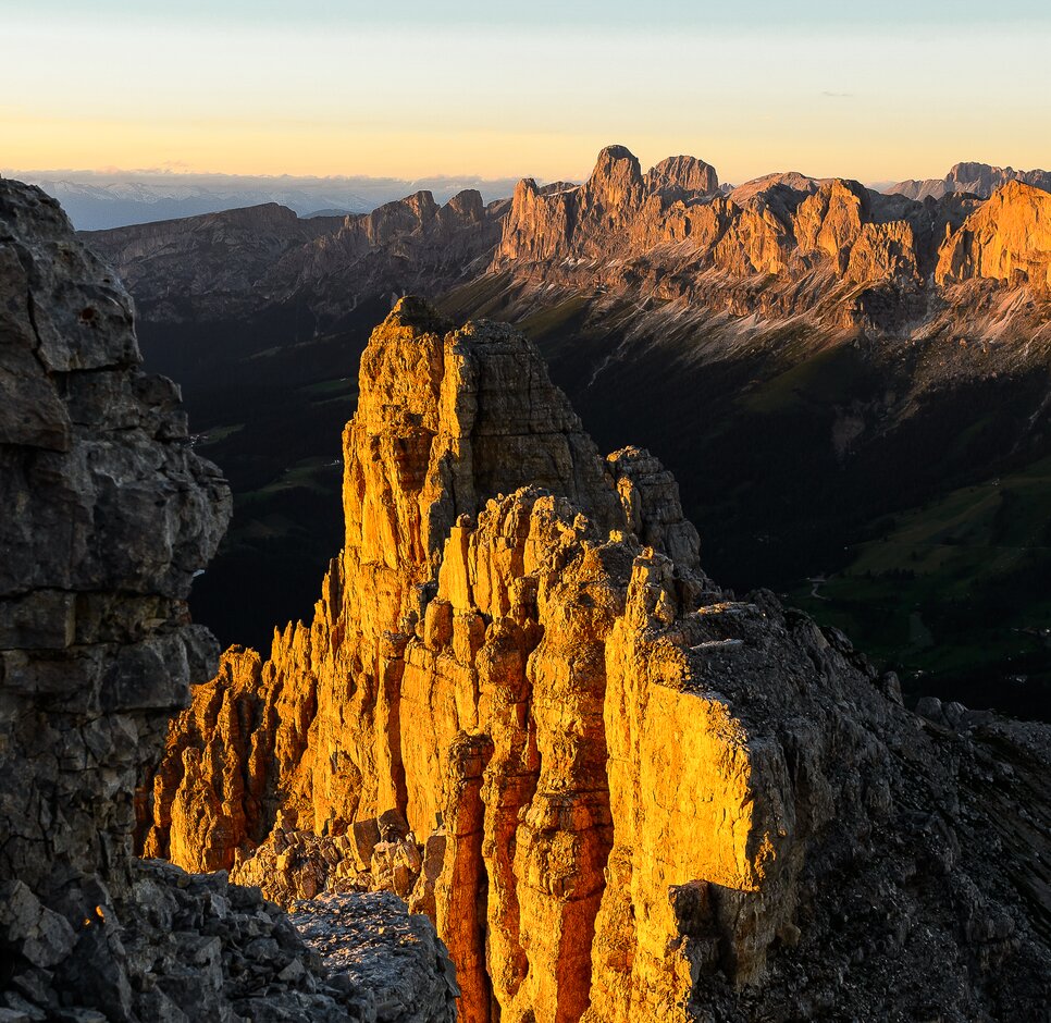 Enrosadira Rosengarten/Catinaccio | © Valentin Pardeller