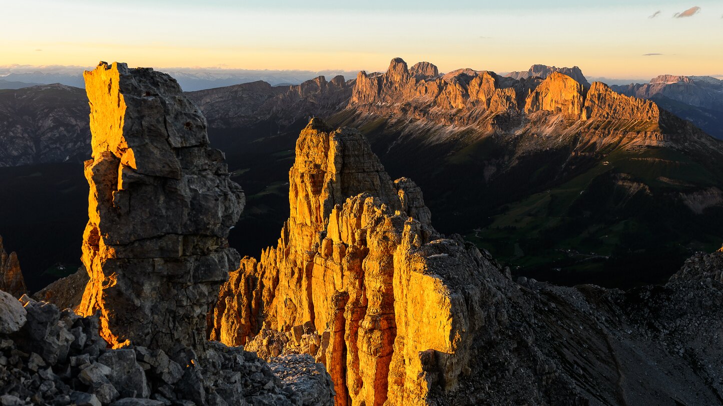 Enrosadira Rosengarten/Catinaccio | © Valentin Pardeller