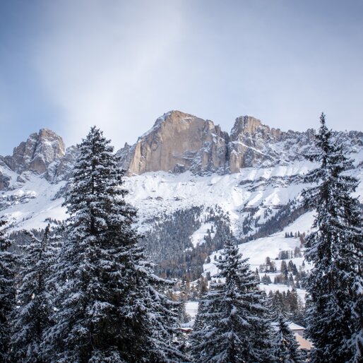 Roda di Vael Catinaccio inverno | © Alexandra Näckler