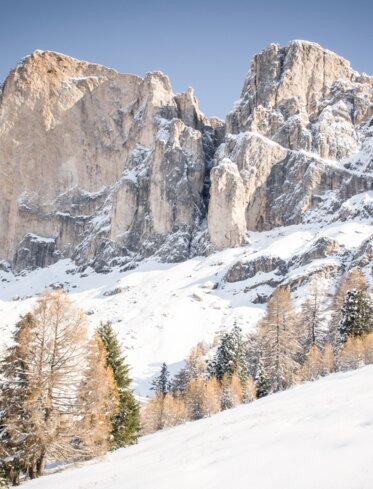 Catinaccio inverno Val d'Ega | © Eggental Tourismus/Alexandra Näckler