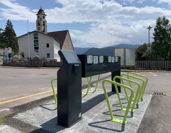 Ladestation für E-Bikes in Deutschnofen