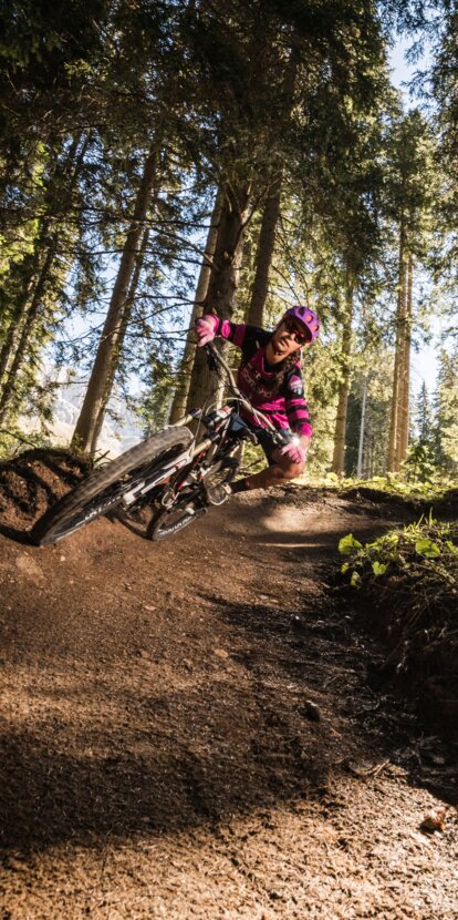 Downhiller on Carezza Biketrail | © Harlad Wisthaler