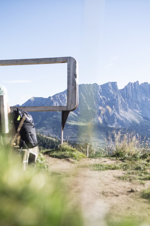Mountain cinema with view on the Latemar | © Alex Filz