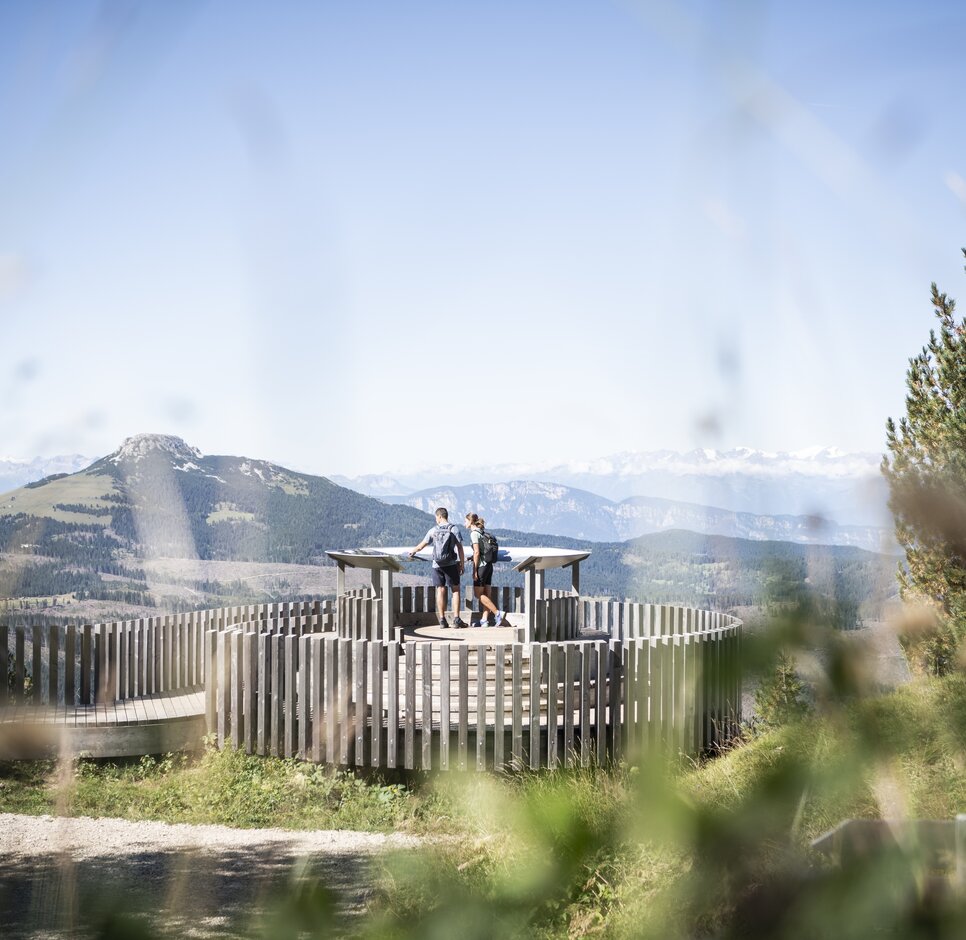 360° viewing platform - Latemarium Obereggen | © Alex Filz