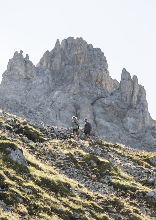 Hike with view on Latemar from Obereggen | © Alex Filz