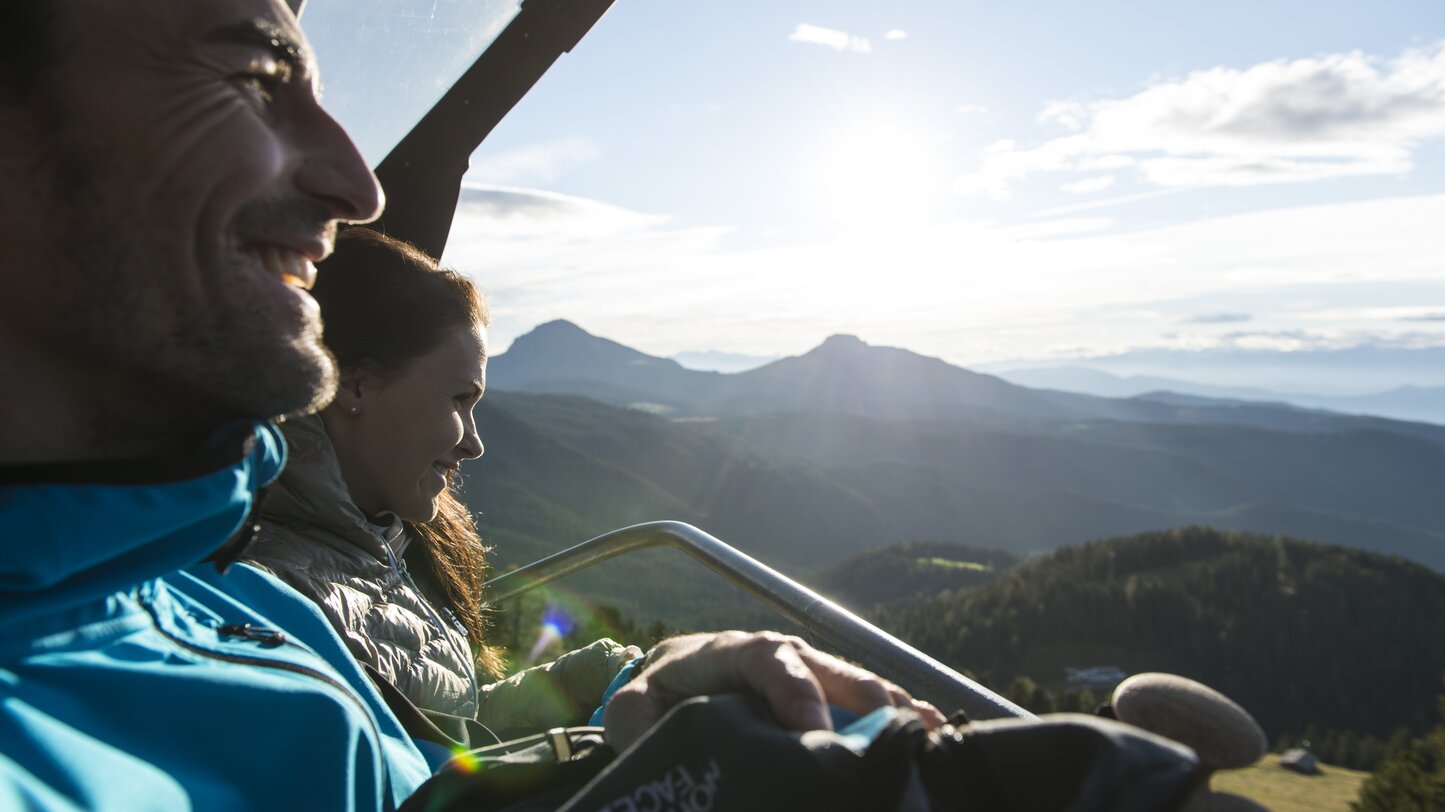 Lift ride chairlift Oberholz - Obereggen | © Helmuth Rier