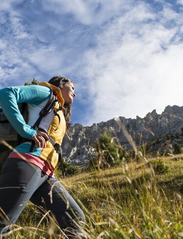 Herbstwandern unterm Latemar | © Helmuth Rier