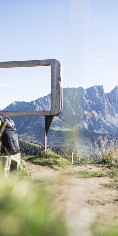 Mountain cinema with view on the Latemar | © Alex Filz