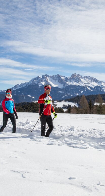 Winter hiking at the foot of the Rosengarten and Latemar  | © Günther Pichler