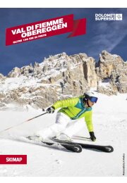 Cover ski map Obereggen | © Obereggen Latemar