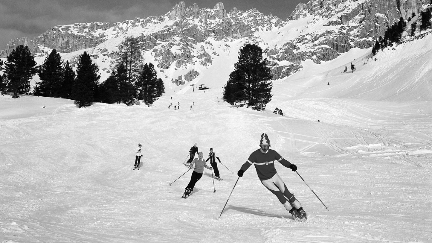 past winter skier mountains | © Ph. Obereggen AG.Spa