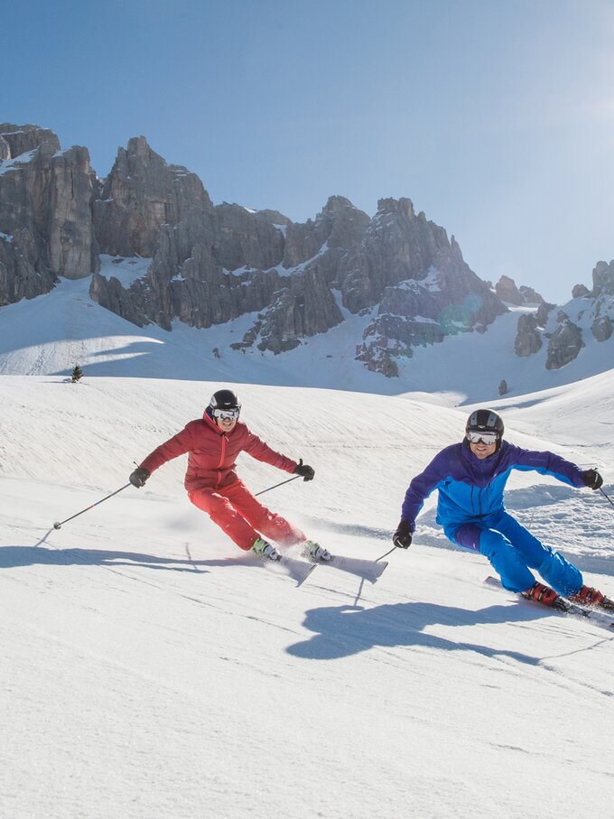 Skifahrer Berge Piste Sonne Winter | © Ph. Harald Wisthaler